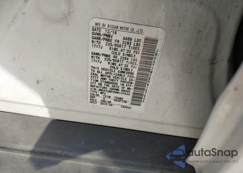 2017 Nissan Rogue S из США, поврежденный, VIN JN8AT2MT9HW137933